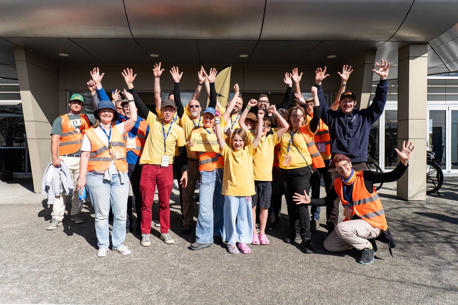 Electric community volunteers